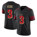 Punc SF.49ers #3 Christian Kirk Player Black Limited Rivalries Collection Home Game Stitched Jerseys