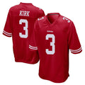 Punc SF.49ers #3 Christian Kirk Player Red Home Game Stitched Jerseys