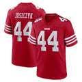 Punc SF.49ers #44 Kyle Juszczyk Player Red Game Home Stitched Jerseys