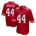 Punc SF.49ers #44 Kyle Juszczyk Player Red Home Game Stitched Jerseys