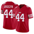 Punc SF.49ers #44 Kyle Juszczyk Player Red Limited Vapor F.U.S.E. Home Game Stitched Jerseys