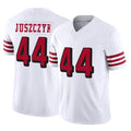 Punc SF.49ers #44 Kyle Juszczyk Player White Limited Alternate Vapor F.U.S.E. Home Game Stitched Jerseys