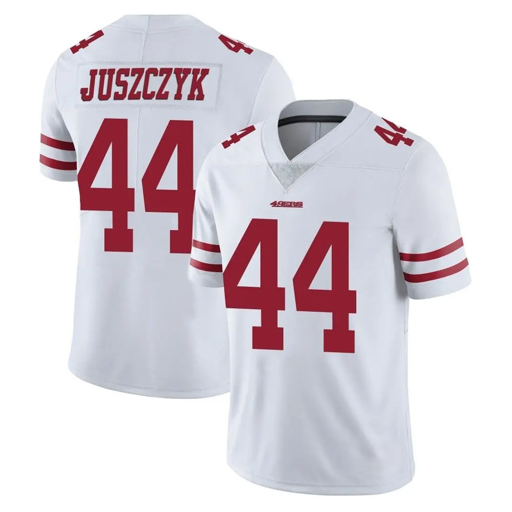 Punc SF.49ers #44 Kyle Juszczyk Player White Limited Vapor Untouchable Home Game Stitched Jerseys