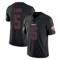 Punc SF.49ers #5 Mike Evans Player Black Impact Limited Home Game Stitched Jerseys