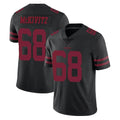 Punc SF.49ers #68 Colton McKivitz Player Black Alternate Limited Vapor Untouchable Home Game Stitched Jerseys