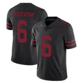 Punc SF.49ers #6 Malik Mustapha Player Black Alternate Limited Vapor Untouchable Home Game Stitched Jerseys