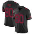 Punc SF.49ers #80 Jerry Rice Player Black Vapor Untouchable Limited Throwback Stitched Jerseys