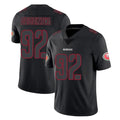 Punc SF.49ers #92 Osa Odighizuwa Player Black Impact Limited Home Game Stitched Jerseys