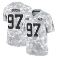 Punc SF.49ers #97 Nick Bosa Player Arctic Camo Limited Salute To Service Home Game Stitched Jerseys