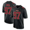 Punc SF.49ers #97 Nick Bosa Player Black Fashion Home Game Stitched Jerseys