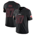 Punc SF.49ers #97 Nick Bosa Player Black Impact Limited Home Game Stitched Jerseys