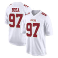 Punc SF.49ers #97 Nick Bosa Player White Fashion Home Game Stitched Jerseys