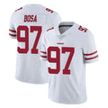 Punc SF.49ers #97 Nick Bosa Player White Limited Vapor Untouchable Home Game Stitched Jerseys