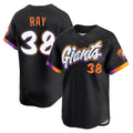 Punc SF.Giants #38 Robbie Ray Player Black 2025 City Connect Home Limited Stitched Jerseys