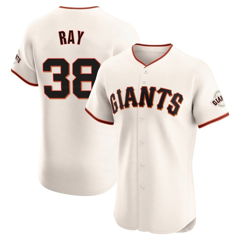 Punc SF.Giants #38 Robbie Ray Player Cream Home Limited Elite Stitched Jerseys