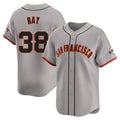 Punc SF.Giants #38 Robbie Ray Player Gray Home Limited Stitched Jerseys