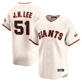 Punc SF.Giants #51 Jung Hoo Lee Player Cream Home Limited Stitched Jerseys