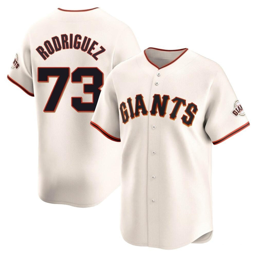 Punc SF.Giants #73 Randy Rodriguez Player Cream Home Limited Stitched Jerseys