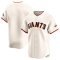 Punc SF.Giants ## Giants Blank Player Cream Home Limited Stitched Jerseys