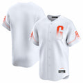 Punc SF.Giants Blank Player White City Connect Home Limited Stitched Jerseys