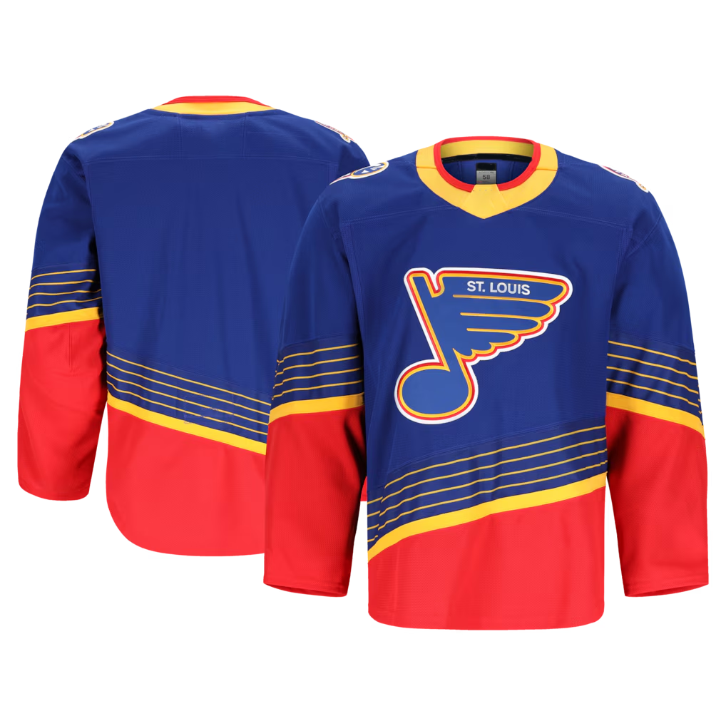 Punc St.L.Blues Blue Alternate 2 Authentic Pro Jerseys