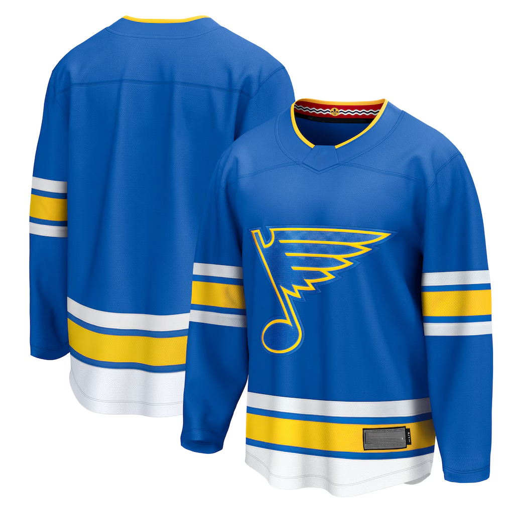Punc St.L.Blues Blue Home Breakaway Jerseys