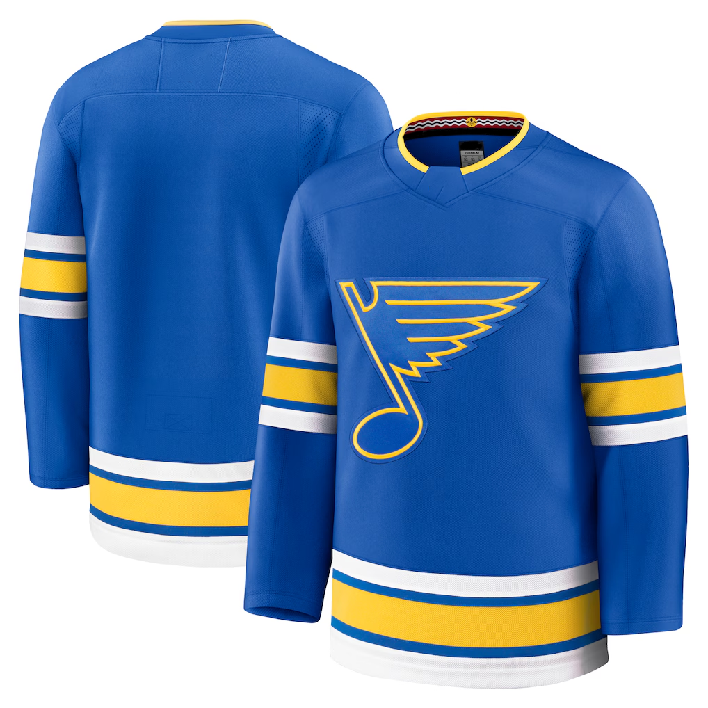 Punc St.L.Blues Blue Home Premium Jerseys