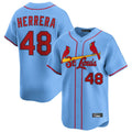Punc St. Louis Cardinals #48 Ivan Herrera Player Light Blue  Home Limited Stitched Jerseys