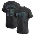 Punc TB.Rays #18 Shane McClanahan Player Black City Connect Home Limited Elite Stitched Jerseys