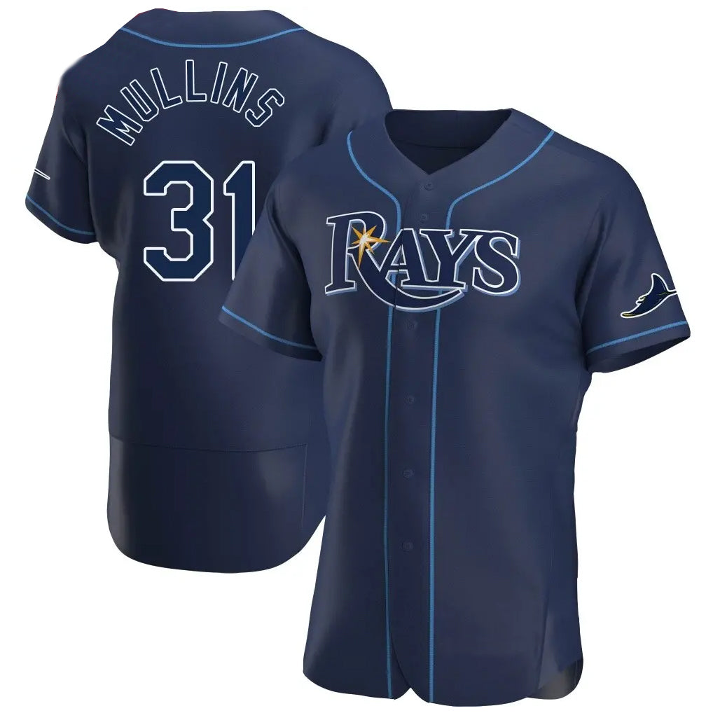 Punc TB.Rays #31 Cedric Mullins Player Navy Home Limited Elite Stitched Jerseys