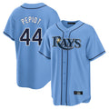 Punc TB.Rays #44 Ryan Pepiot Player Light Blue Home Limited Stitched Jerseys