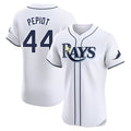 Punc TB.Rays #44 Ryan Pepiot Player White Home Limited Elite Stitched Jerseys