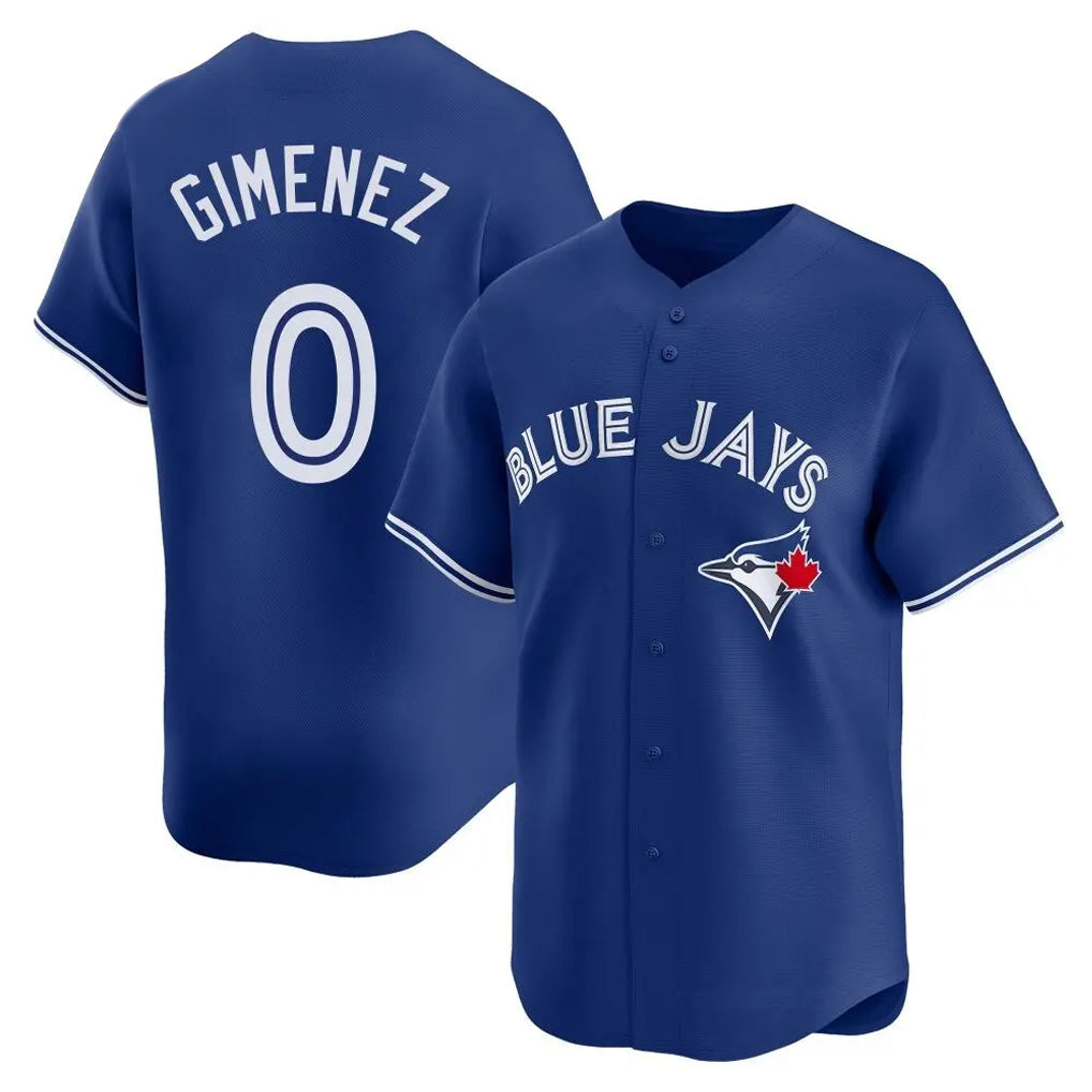 Punc T.Blue Jays #0 Andres Gimenez Player Royal Home Game Stitched Jerseys