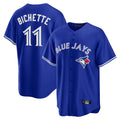 Punc T.Blue Jays #11 Bo Bichette Player Blue Rush Limited Stitched Jerseys