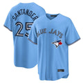 Punc T.Blue Jays #25 Anthony Santander Player Blue Home Limited Stitched Jerseys