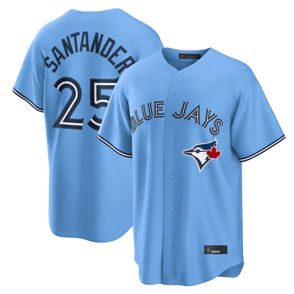 Punc T.Blue Jays #25 Anthony Santander Player Blue Home Limited Stitched Jerseys