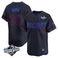 Punc T.Blue Jays #30 Alejandro Kirk Player Black 2025 World Series City Connect Stitched Jerseys