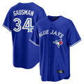 Punc T.Blue Jays #34 Kevin Gausman Player Royal Alternate Replica Player Stitched Jerseys