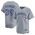Punc T.Blue Jays #39 Trey Yesavage Player Gray Home Limited Stitched Jerseys