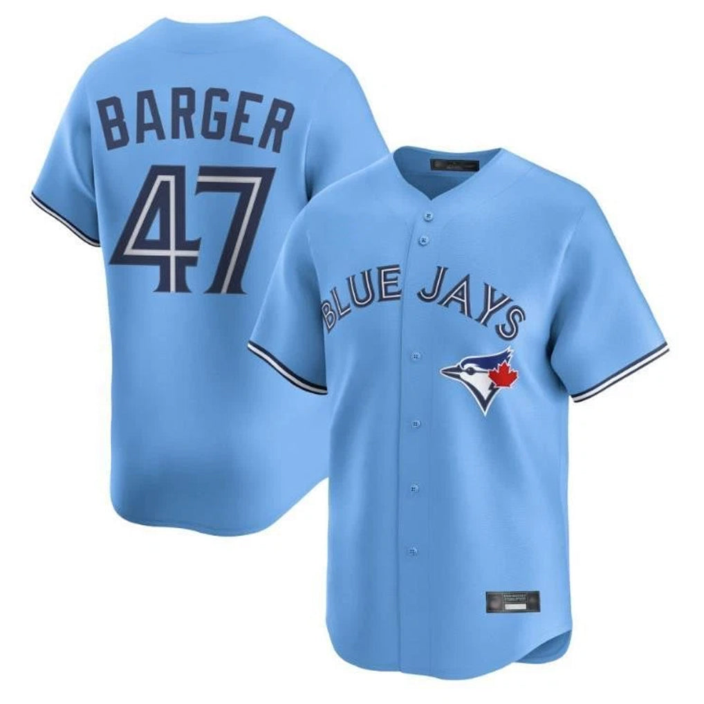 Punc T.Blue Jays #47 Addison Barger Player Blue Replica Stitched Jerseys