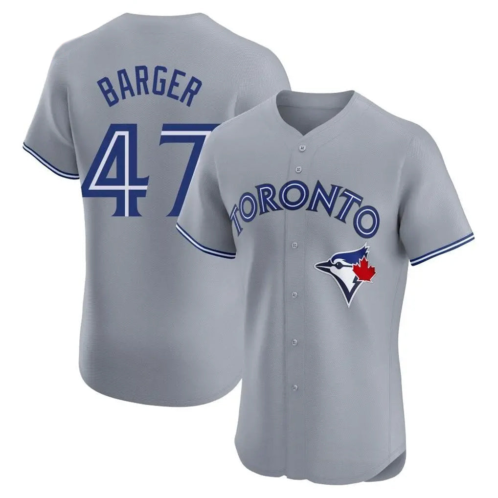 Punc T.Blue Jays #47 Addison Barger Player Gray Elite Limited Stitched Jerseys