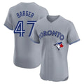 Punc T.Blue Jays #47 Addison Barger Player Gray Elite Limited Stitched Jerseys