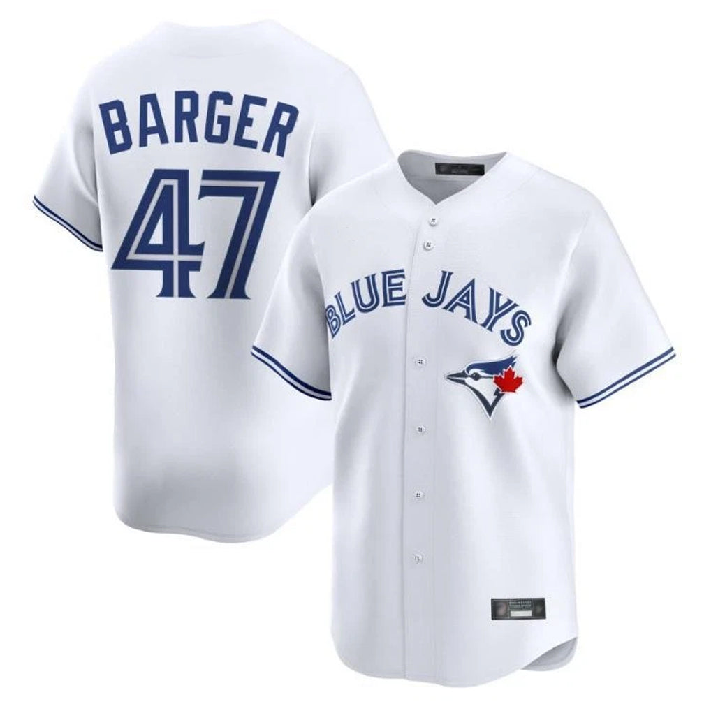 Punc T.Blue Jays #47 Addison Barger Player White Home Limited Stitched Jerseys
