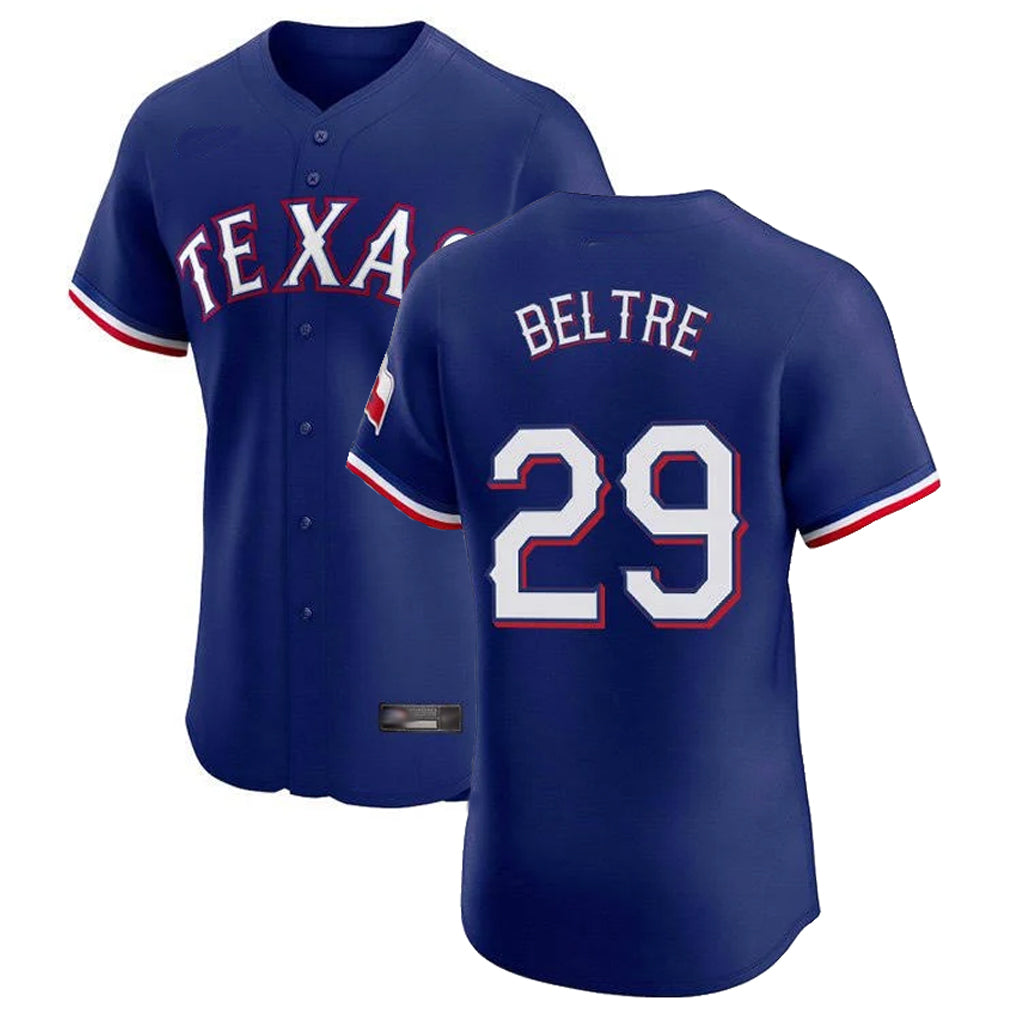 Punc T.Rangers #29 Adrian Beltre Player Royal Home Limited Elite Stitched Jerseys