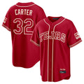 Punc T.Rangers #32 Evan Carter Player Red 2026 City Connect Stitched Jerseys