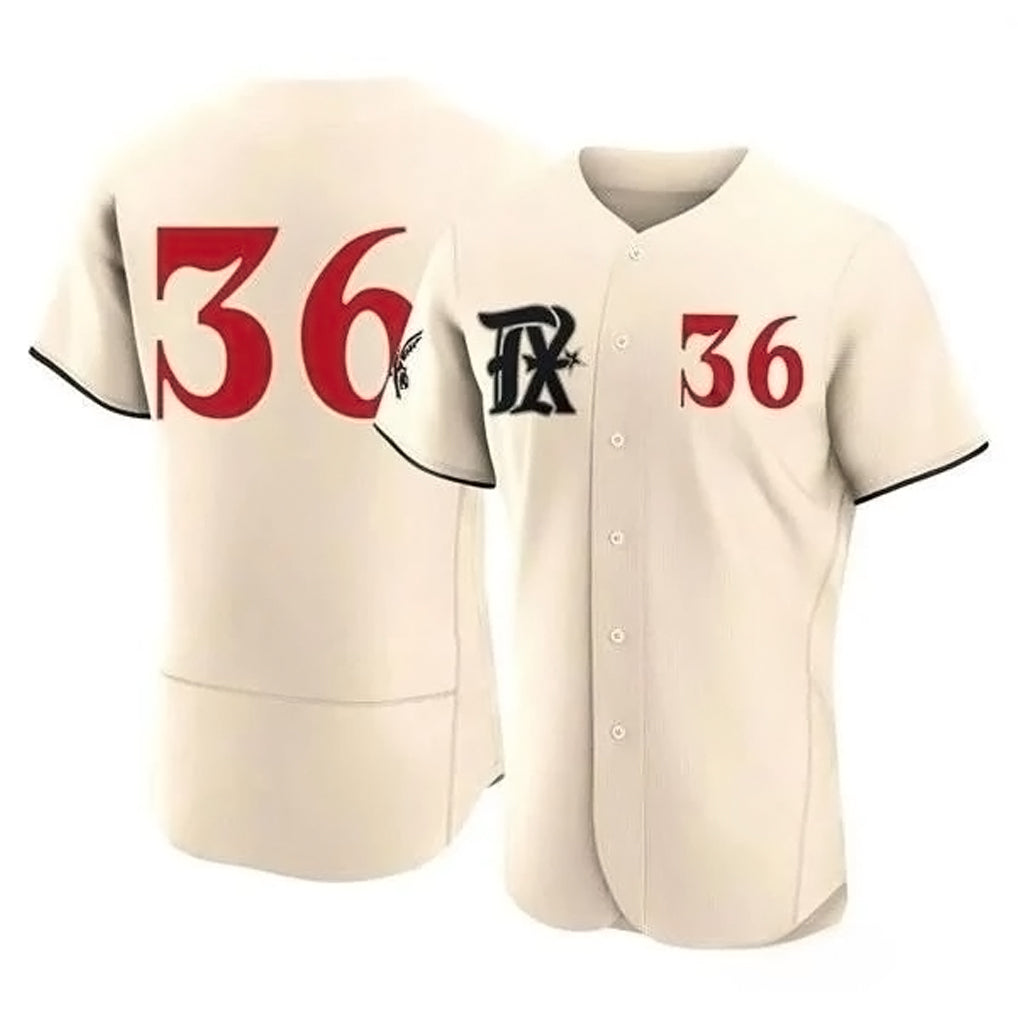 Punc T.Rangers #36 Wyatt Langford Player Cream Limited City Connect Elite Stitched Jerseys