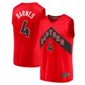 Punc T.Raptors #4 Scottie Barnes Red Fast Break Replica Jerseys - Icon Edition