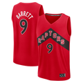 Punc T.Raptors #9 RJ Barrett Red Fast Break Jerseys - Icon Edition