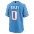 Punc T.Titans #0 Calvin Ridley Light Blue Game Stitched Jerseys