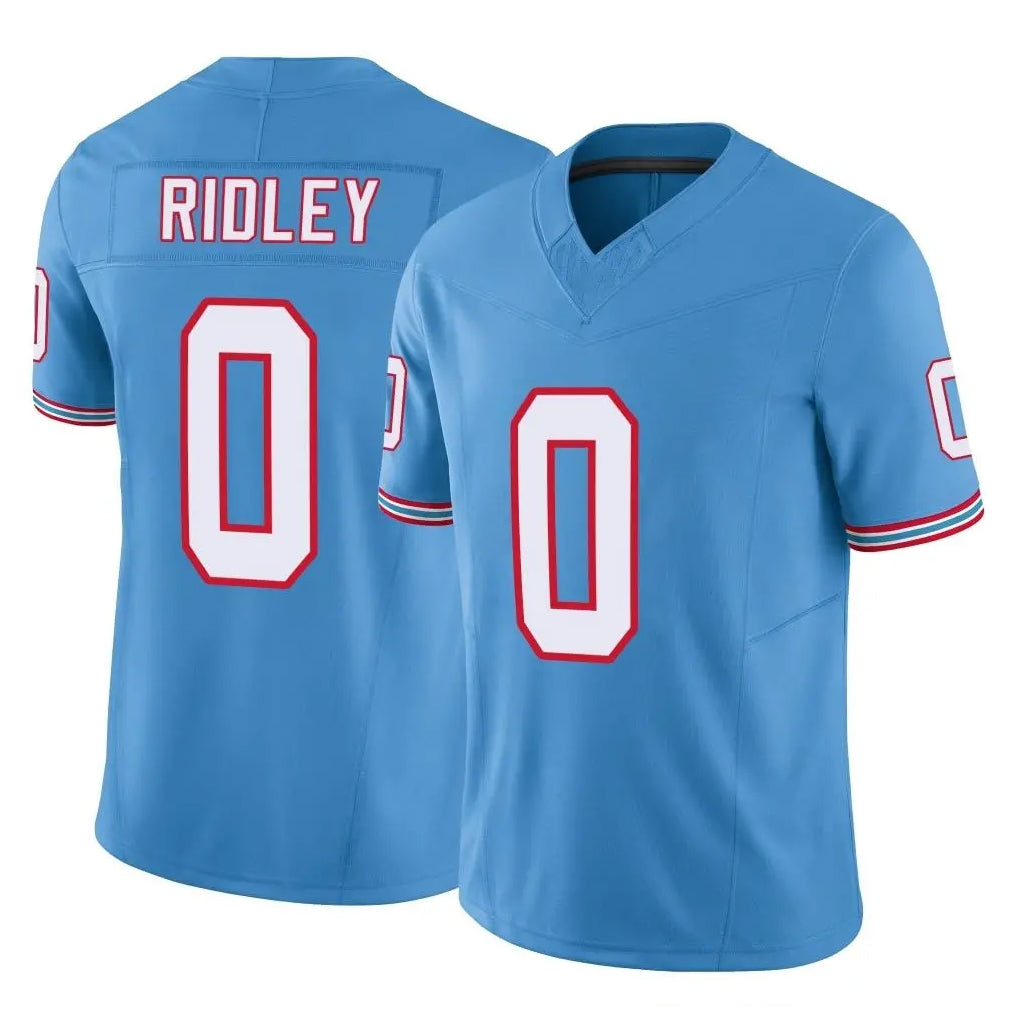Punc T.Titans #0 Calvin Ridley Player Light Blue Limited Vapor F.U.S.E. Home Game Stitched Jerseys